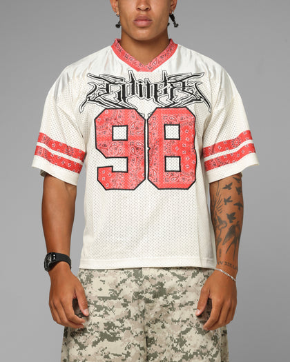 Hardcore Jersey Off White/Red
