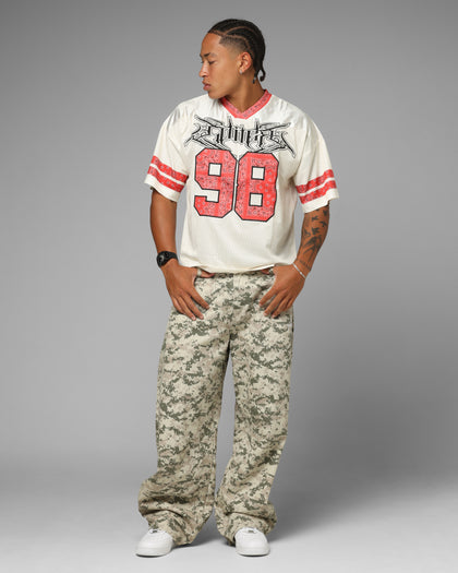 Hardcore Jersey Off White/Red