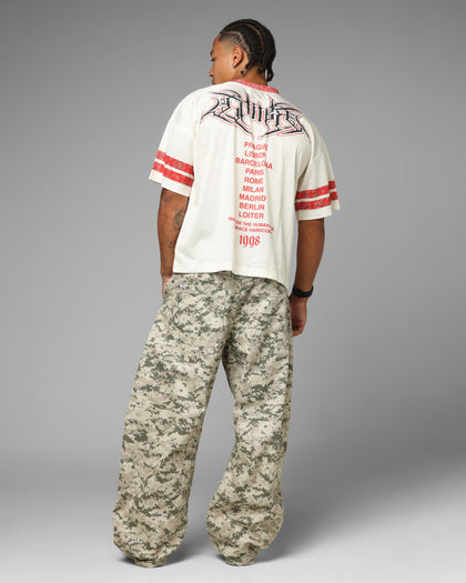 Hardcore Jersey Off White/Red