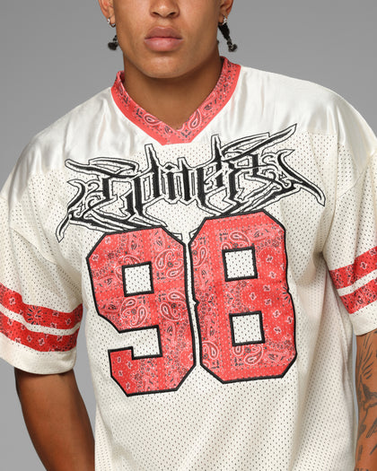 Hardcore Jersey Off White/Red