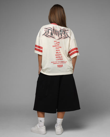 Hardcore Jersey Off White/Red
