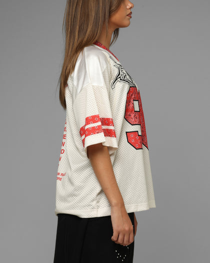 Hardcore Jersey Off White/Red