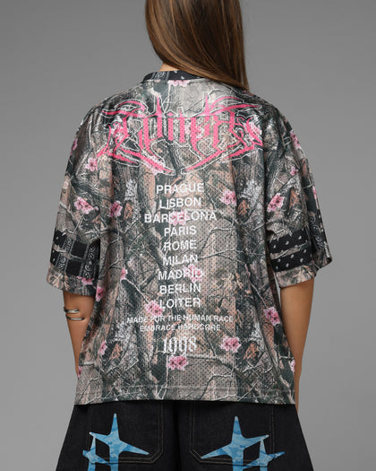 Hardcore Jersey Real Tree/Pink