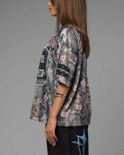 Hardcore Jersey Real Tree/Pink