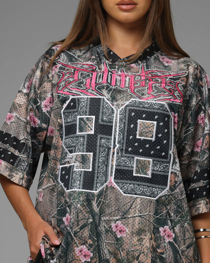Hardcore Jersey Real Tree/Pink