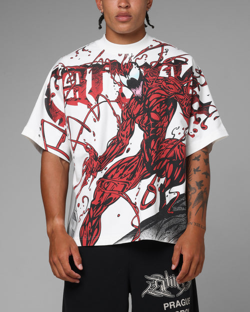 Marvel Spider-Man Carnage Boxy T-Shirt Off White