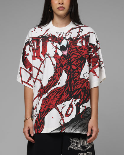 Marvel Spider-Man Carnage Boxy T-Shirt Off White