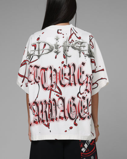 Marvel Spider-Man Carnage Boxy T-Shirt Off White