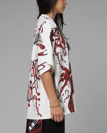 Marvel Spider-Man Carnage Boxy T-Shirt Off White