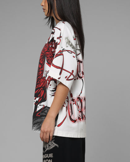 Marvel Spider-Man Carnage Boxy T-Shirt Off White