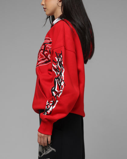 Marvel Spider-Man Carnage Zip Hoodie Red