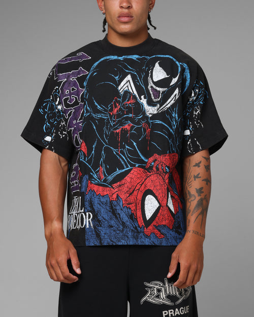 Marvel Venom Boxy T-Shirt Black