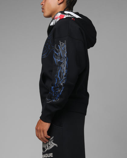 Marvel Venom Zip Through Hoodie Black