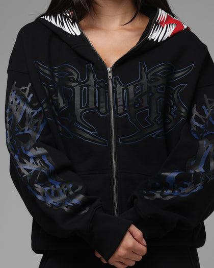 Marvel Venom Zip Through Hoodie Black