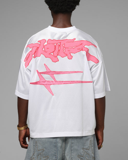 Airbrush Jersey Pink/White