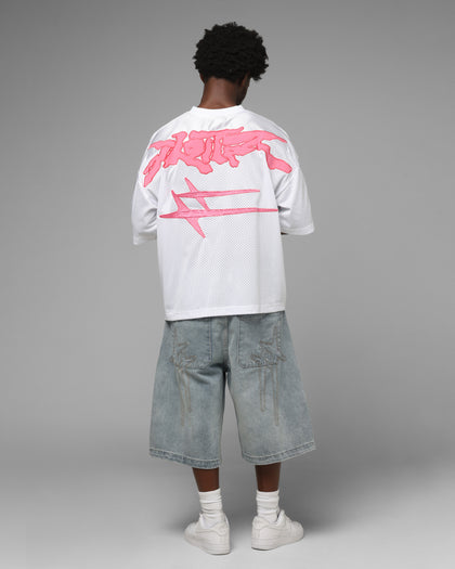 Airbrush Jersey Pink/White