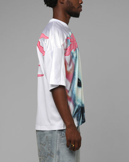 Airbrush Jersey Pink/White