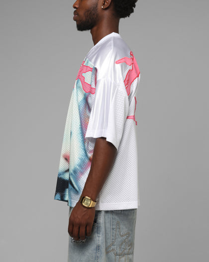 Airbrush Jersey Pink/White