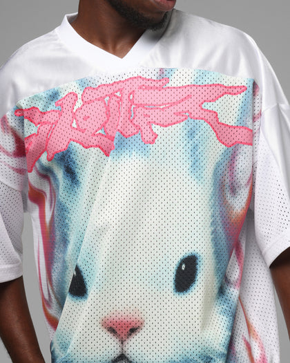Airbrush Jersey Pink/White