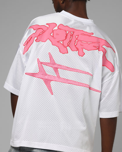 Airbrush Jersey Pink/White