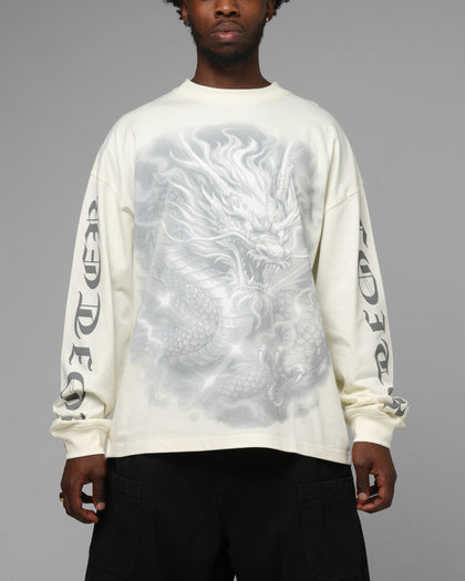 Drako Airbrish Long Sleeve T-Shirt White