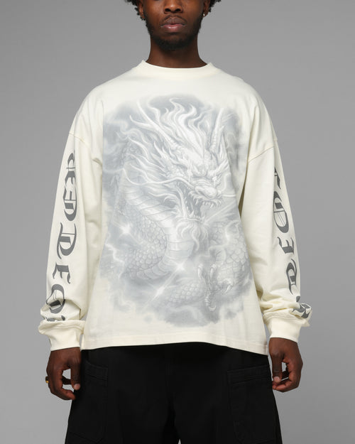 Drako Airbrish Long Sleeve T-Shirt White