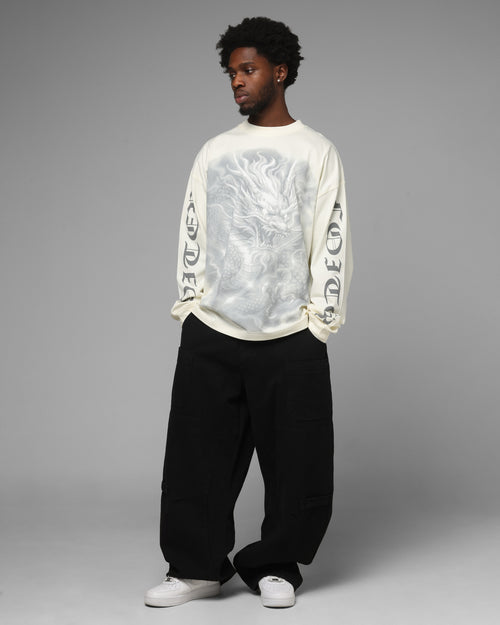 Drako Airbrish Long Sleeve T-Shirt White