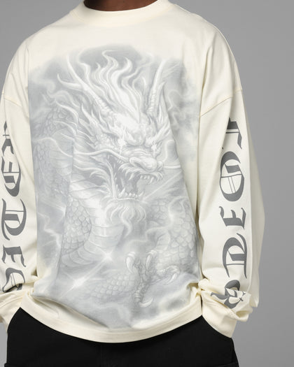 Drako Airbrish Long Sleeve T-Shirt White