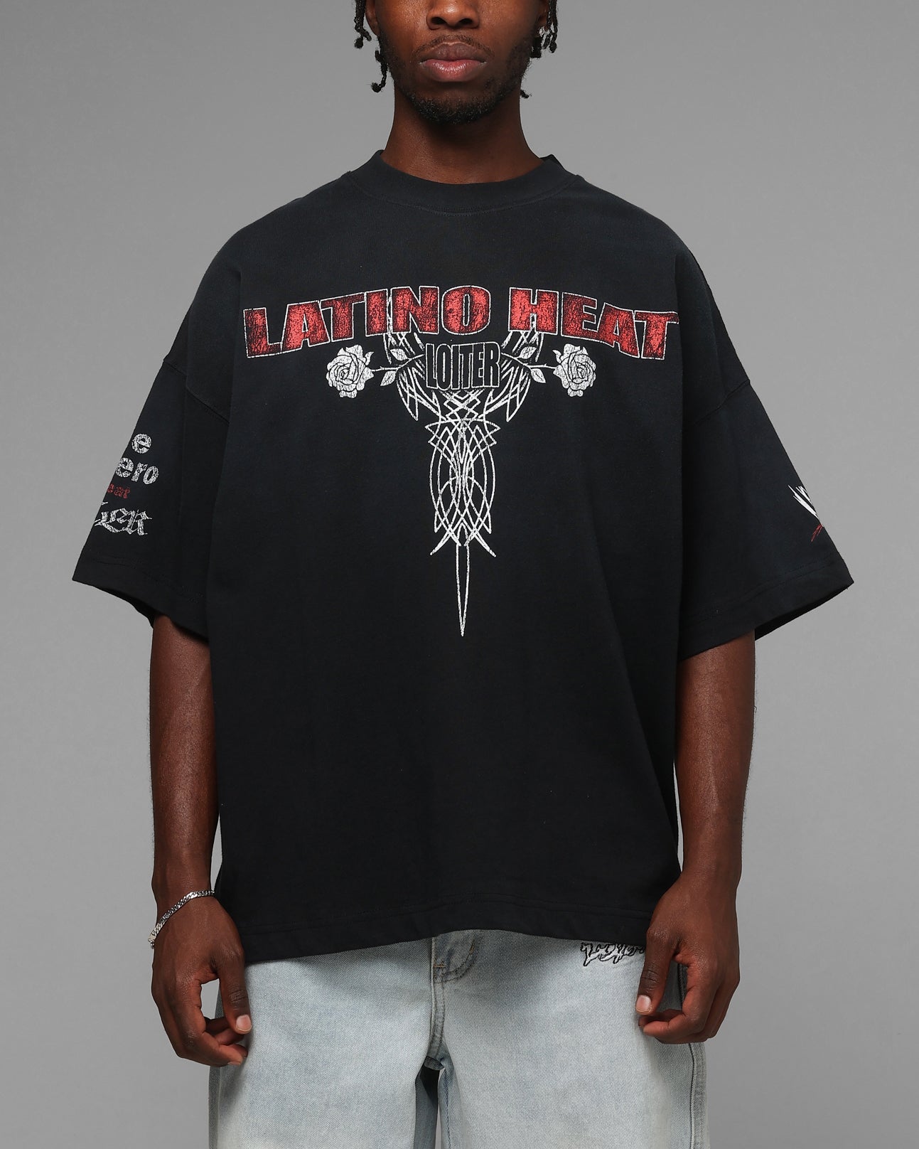 Loiter Chopper Work Shirt Black