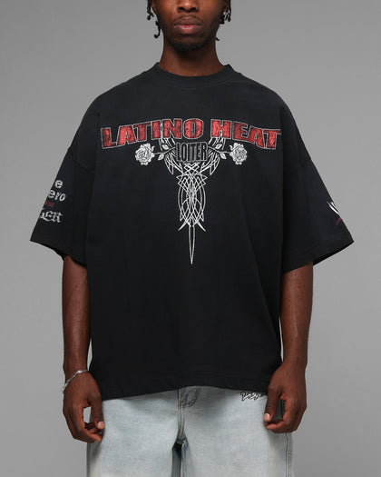 Loiter X WWE Eddie Guerrero Vintage T-Shirt Black