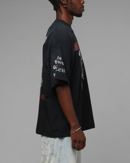 Loiter X WWE Eddie Guerrero Vintage T-Shirt Black