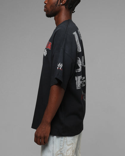 Loiter X WWE Eddie Guerrero Vintage T-Shirt Black