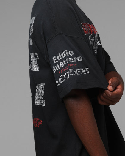 Loiter X WWE Eddie Guerrero Vintage T-Shirt Black
