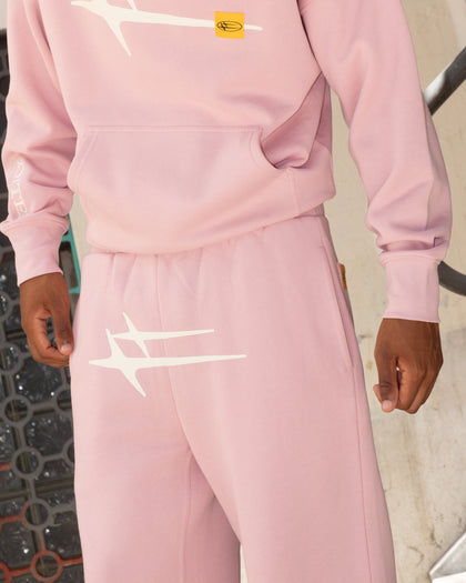 HYBRID SWEATPANTS - Dusty Pink