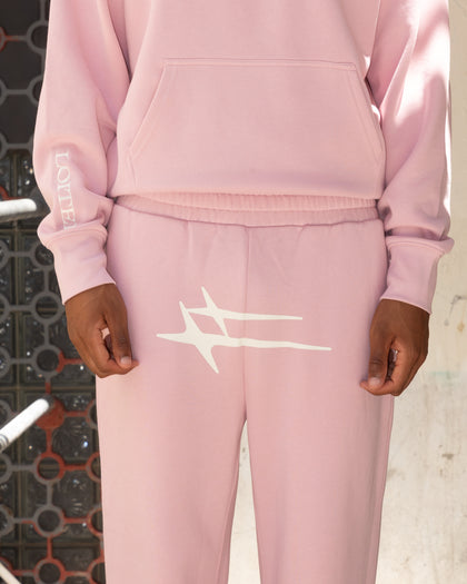 HYBRID SWEATPANTS - Dusty Pink