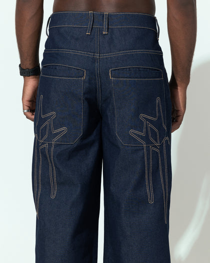 STAR BORN JEAN - Raw Indigo