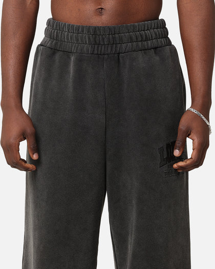 COLLEGE DROPOUT TRACKPANTS - Washed Black