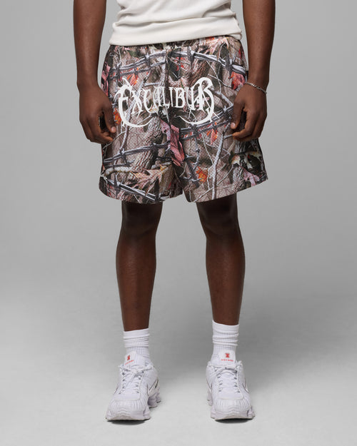 EXCALIBUR MESH SHORTS - Real Tree Camo