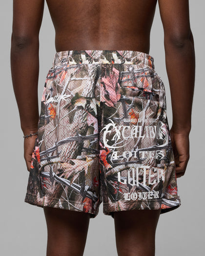 EXCALIBUR MESH SHORTS - Real Tree Camo