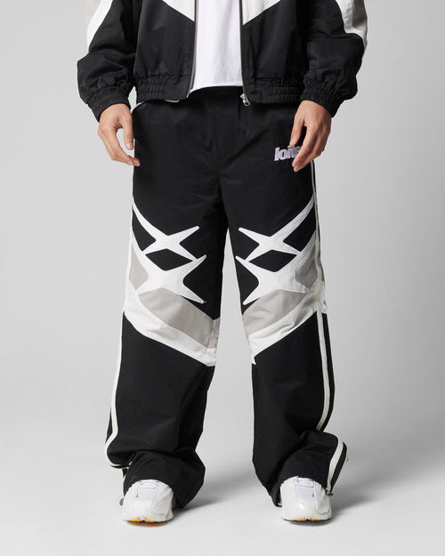 HYBRID TRACKPANTS - Black/Grey