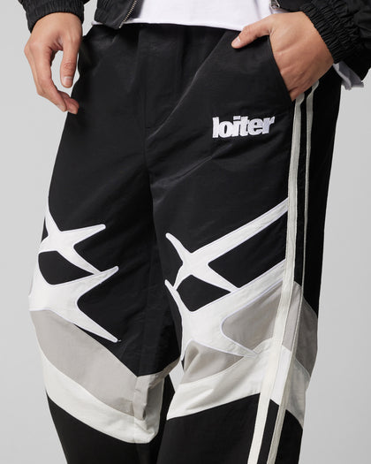 HYBRID TRACKPANTS - Black/Grey