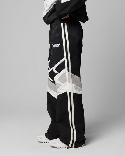 HYBRID TRACKPANTS - Black/Grey