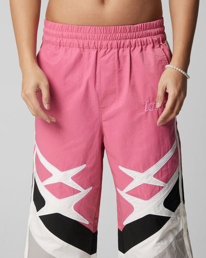 HYBRID TRACKPANTS - Pink/Grey