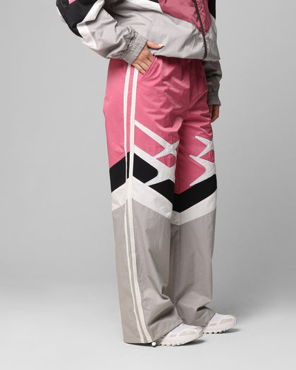 HYBRID TRACKPANTS - Pink/Grey