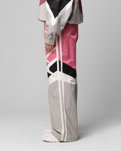 HYBRID TRACKPANTS - Pink/Grey