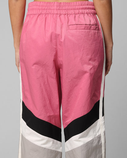 HYBRID TRACKPANTS - Pink/Grey