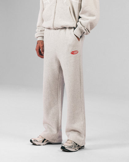 CELESTIAL SWEAT PANTS - Light Grey Marl