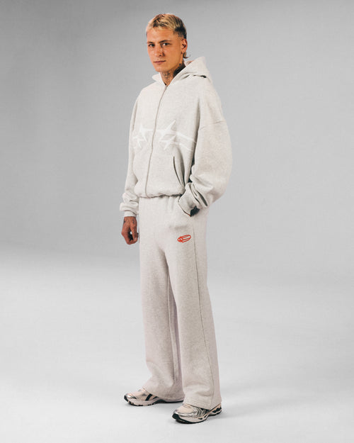 CELESTIAL SWEAT PANTS - Light Grey Marl