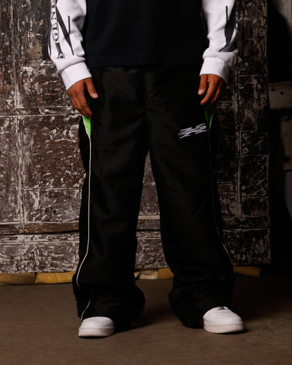 DX GENERATION TRACK PANTS - Black/Green