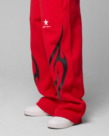 CYBER SWEAT PANTS - Red